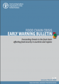 FAO Food Chain Crisis Bulletin: Banana fusarium wilt disease forecasting (January-March 2020)